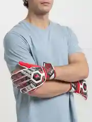Красный вратарские футбольные перчатки