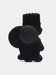 Бордовый джибитсы на обувь KAWS