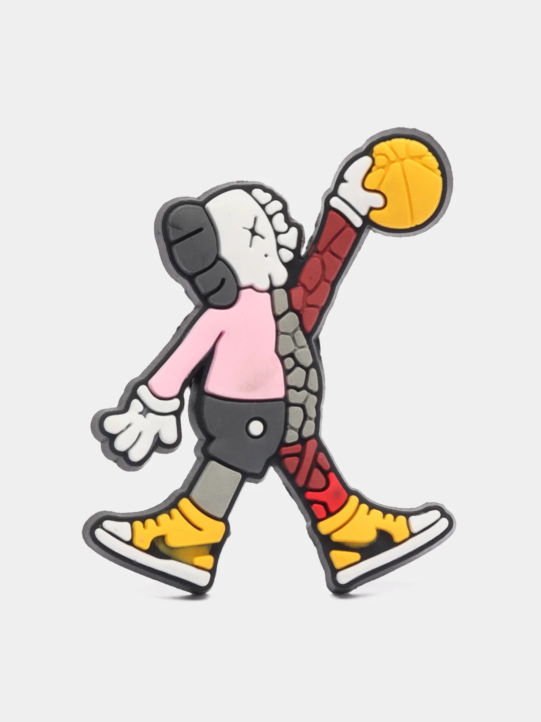Бежевый джибитсы на обувь KAWS