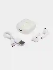 Белый наушники внутриканальные TWS Borofone BW07, беспроводные, bluetooth, с микрофоном