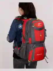 Бирюзовый рюкзак туристический, 50 л, 60 л