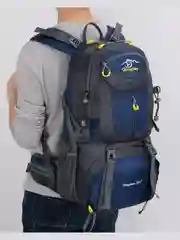 Бирюзовый рюкзак туристический, 50 л, 60 л