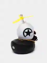 Лесной зеленый игрушка "Утка в шлеме и очках", с пропеллером, в машину