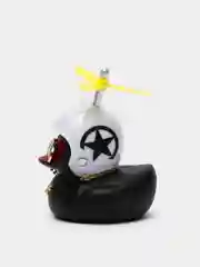 Лесной зеленый игрушка "Утка в шлеме и очках", с пропеллером, в машину