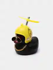 Мятный игрушка "Утка в шлеме и очках", с пропеллером, в машину