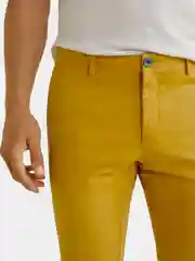 Горчичный повседневные брюки, чинос, штаны, джинсы MNG Man BORNE5 Slim Fit