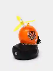 Зелёный хаки игрушка "Утка в шлеме и очках", с пропеллером, в машину