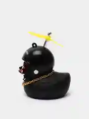 Хром игрушка "Утка в шлеме и очках", с пропеллером, в машину