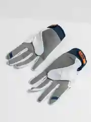 Белый мотоперчатки кросс-эндуро