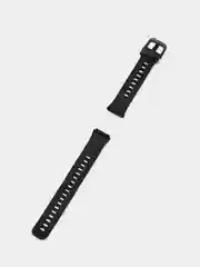 Черный ремешок для Huawei / Honor band 7 силиконовый, с принтом Найк, камуфляж