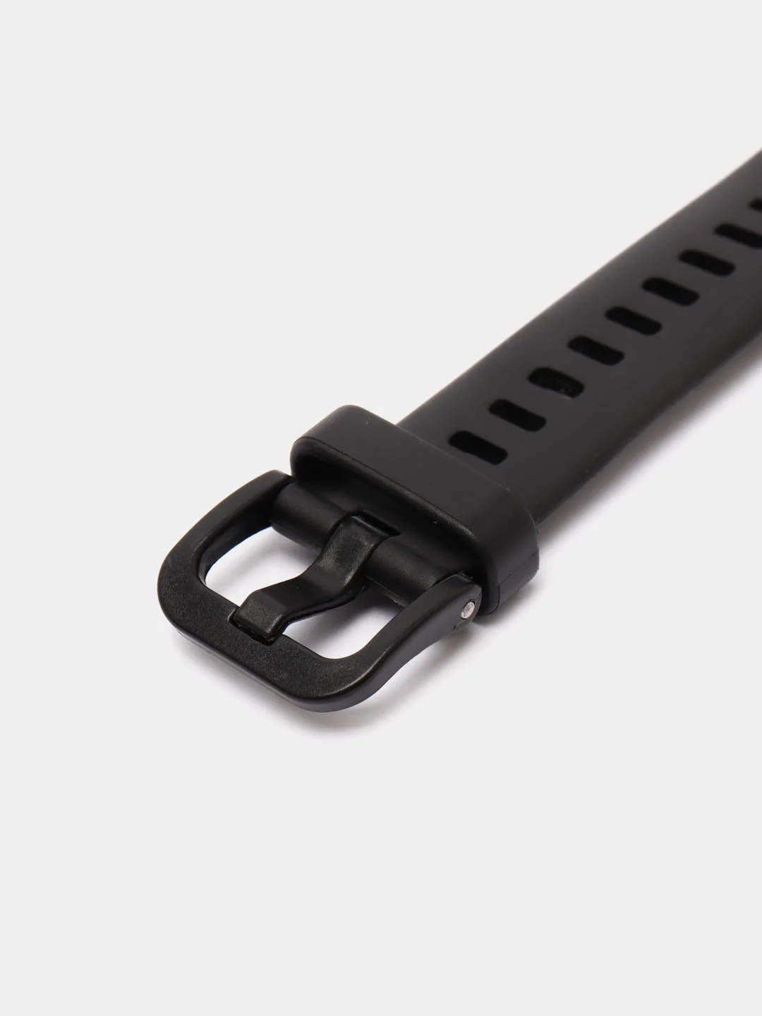 Черный ремешок для Huawei / Honor band 7 силиконовый для смарт часов  хонор банд