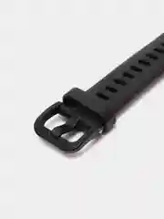 Черный ремешок для Huawei / Honor band 7 силиконовый для смарт часов  хонор банд