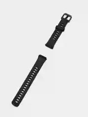 Черный ремешок для Huawei / Honor band 7 силиконовый для смарт часов  хонор банд