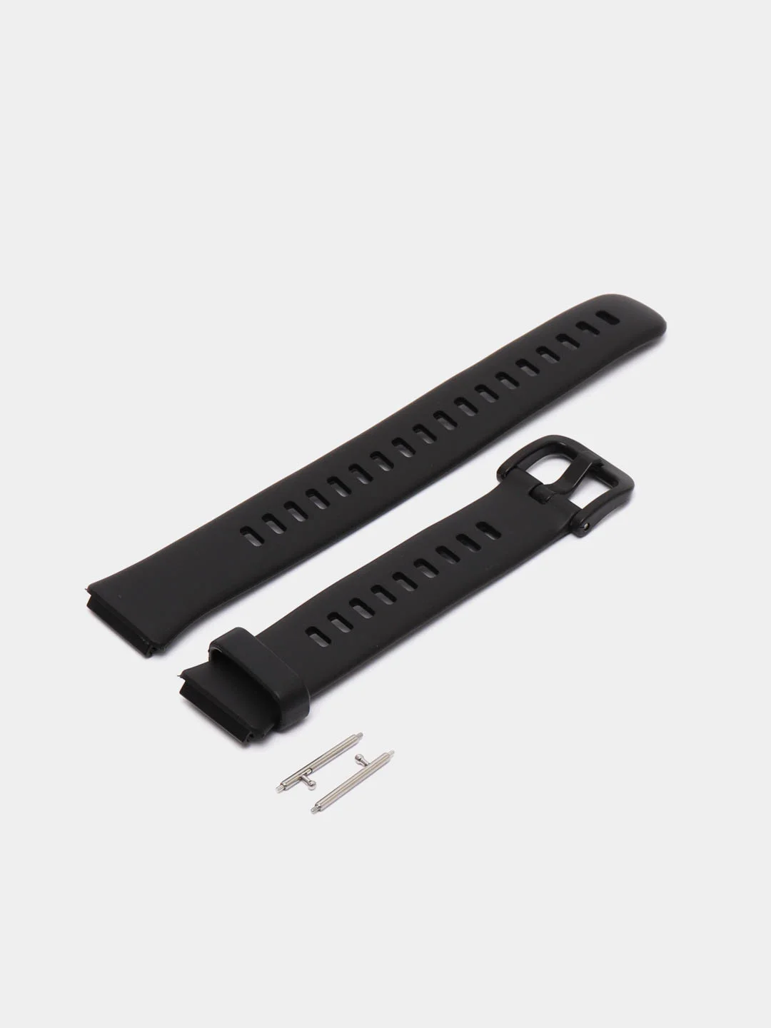 Черный ремешок для Huawei / Honor band 7 силиконовый для смарт часов  хонор банд