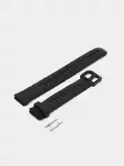 Черный ремешок для Huawei / Honor band 7 силиконовый для смарт часов  хонор банд