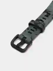 Серый силиконовый ремешок для Honor / Huawei Band 6, камуфляж, с принтом Nike Найк