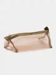Зеленый косметичка раскладная