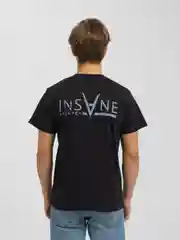 Черный футболка Insane Record Insanity