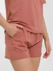 Коралловый меланж костюм спортивный женский с панамой