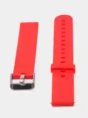 Красный ремешок для Xiaomi Amazfit Bip GTR 42 мм / GTS / Samsung Gear S2 силиконовый сяоми самсунг