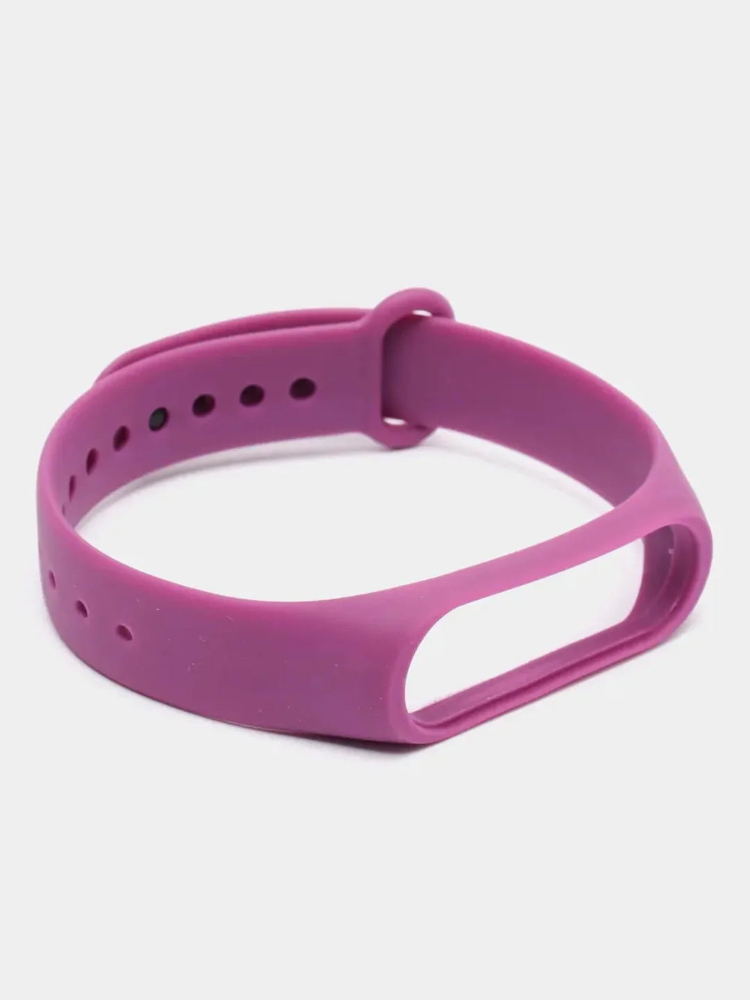 Фиолетовый силиконовый ремешок для фитнес-браслетов Xiaomi Mi Band 3/4