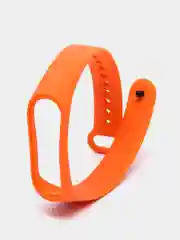 Оранжевый силиконовый ремешок для фитнес-браслетов Xiaomi Mi Band 3/4