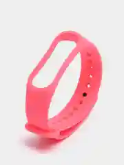 Розовый силиконовый ремешок для фитнес-браслетов Xiaomi Mi Band 3/4