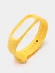 Желтый силиконовый ремешок для фитнес-браслетов Xiaomi Mi Band 3/4