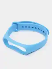 Голубой силиконовый ремешок для фитнес-браслетов Xiaomi Mi Band 3/4