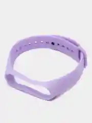 Лавандовый силиконовый ремешок Xiaomi Mi Band 3, Mi Band 4 (Сяоми Ми Бэнд 3, Ми Бэнд 4)