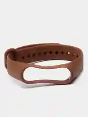 Коричневый силиконовый ремешок Xiaomi Mi Band 3, Mi Band 4 (Сяоми Ми Бэнд 3, Ми Бэнд 4)