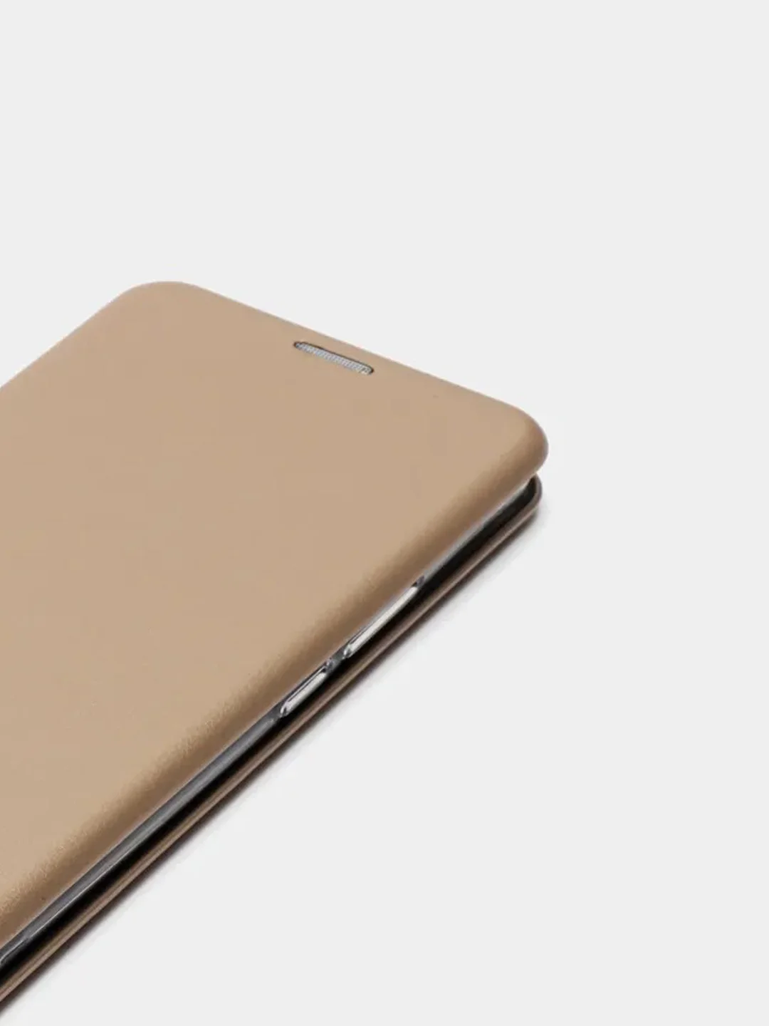 Золотой чехол-книжка Realme 8 / 8 Pro Реалми 8ай / 8 Про
