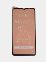 Защитная пленка матовая 9D REALME C61 / Huawei Nova Y72 / REDMI 10C / REDMI 12C / POCO C40
