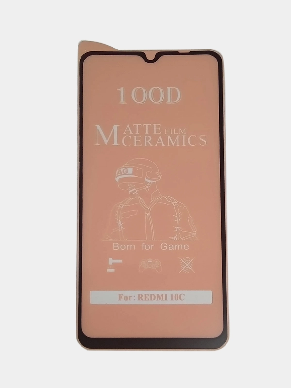 Защитная пленка матовая 9D REALME C61 / Huawei Nova Y72 / REDMI 10C / REDMI 12C / POCO C40