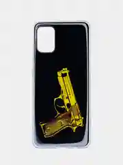 Зеленый чехол Samsung Galaxy A31, Самсунг Галакси А31 с рисунком