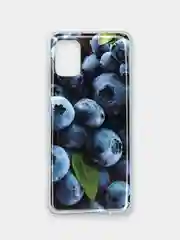 Темно-синий чехол Samsung Galaxy A31, Самсунг Галакси А31 с рисунком