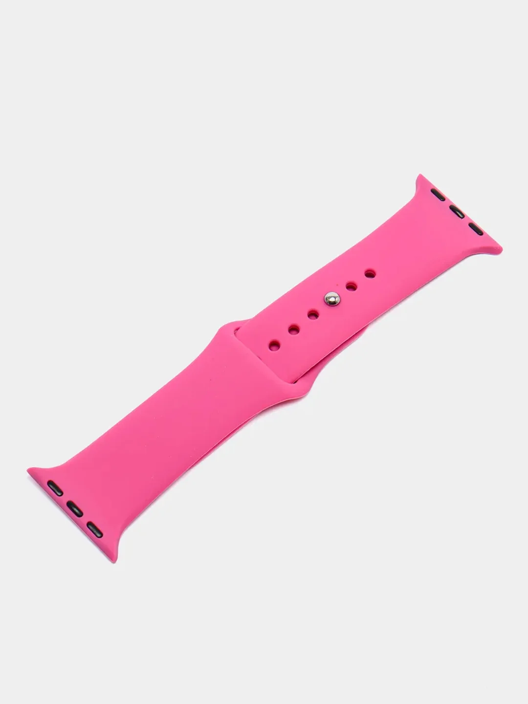 Алый ремешок для Apple Watch, силиконовый