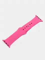 Алый ремешок для Apple Watch, силиконовый