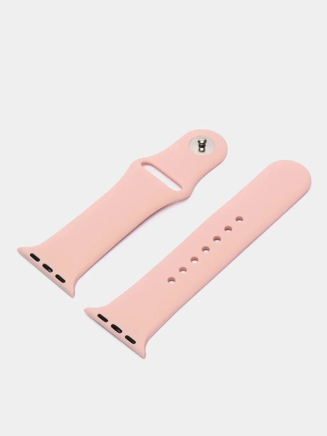 Пудровый ремешок для Apple Watch, силиконовый