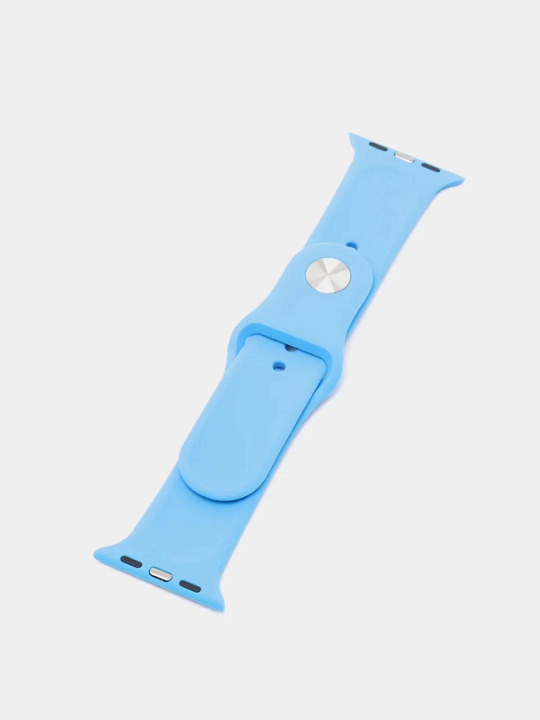 Синий ремешок для Apple Watch, силиконовый