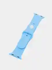 Синий ремешок для Apple Watch, силиконовый