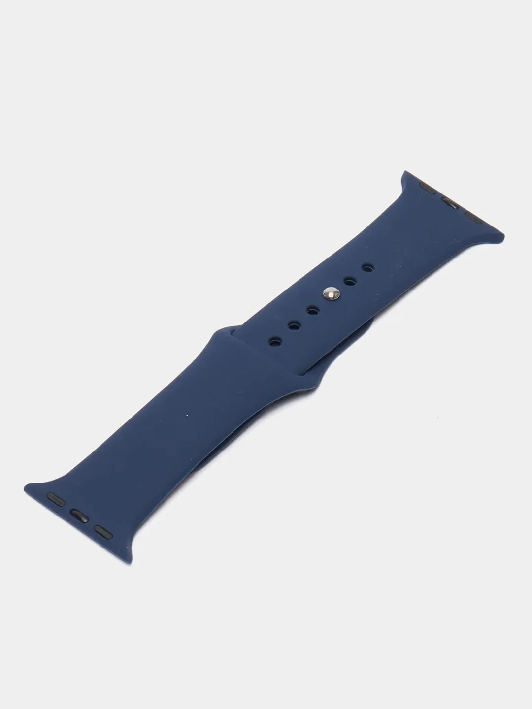 Темно-синий ремешок для Apple Watch, силиконовый