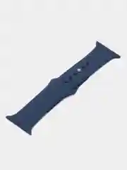 Темно-синий ремешок для Apple Watch, силиконовый