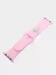 Розовый ремешок для Apple Watch, силиконовый
