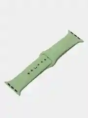 Салатовый ремешок для Apple Watch, силиконовый