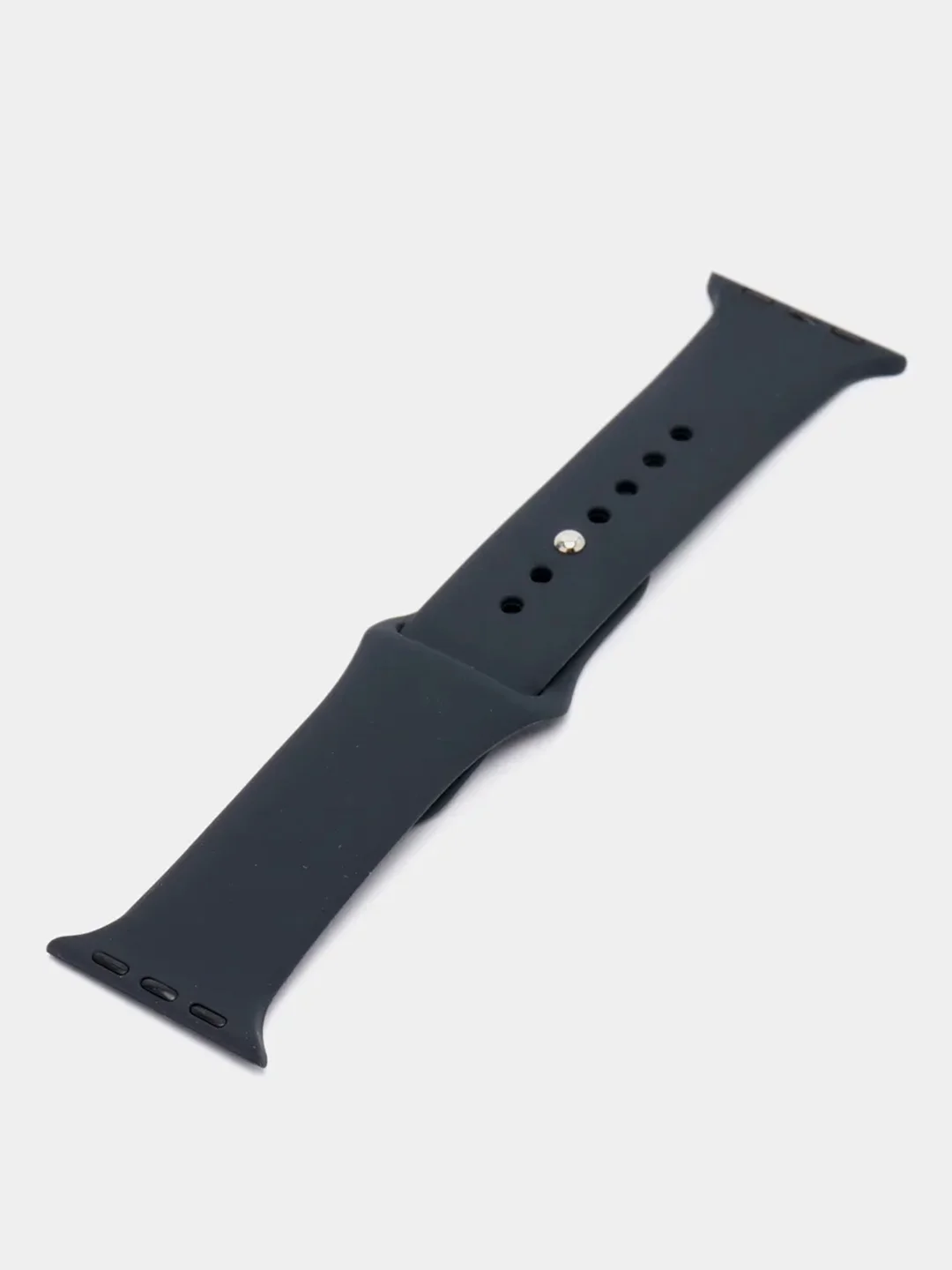 Угольный ремешок для Apple Watch, силиконовый