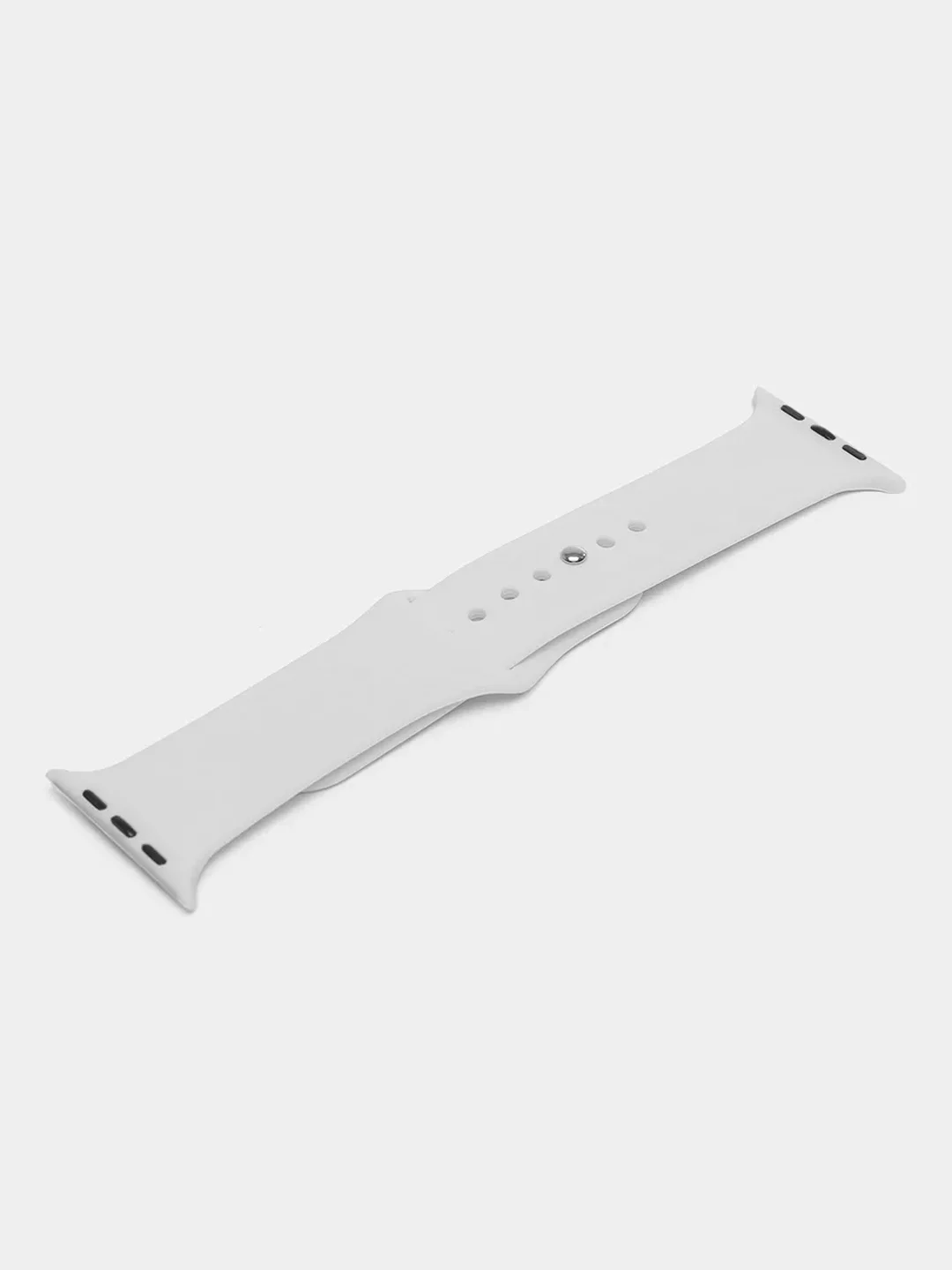 Белый ремешок для Apple Watch, силиконовый