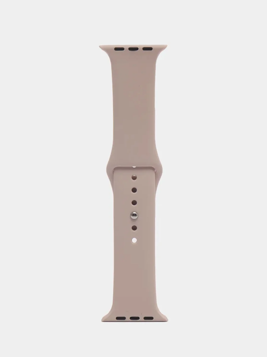 Пастельно-коралловый ремешок для Apple Watch, силиконовый