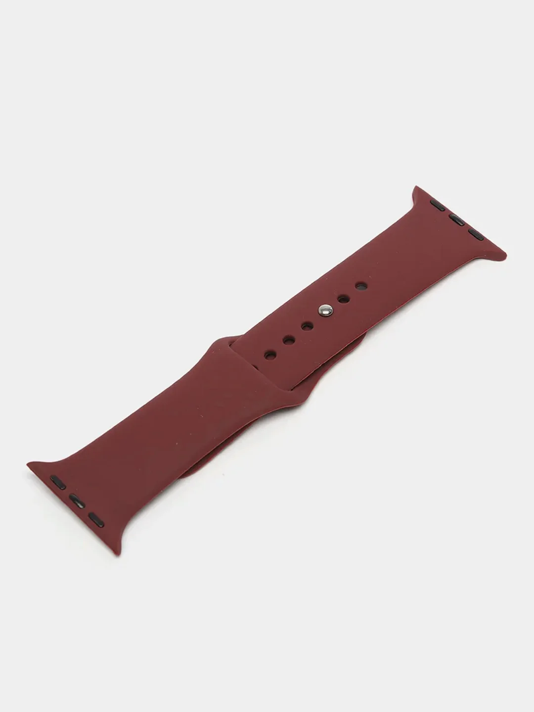 Коричневый ремешок для Apple Watch, силиконовый