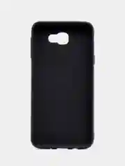Угольный чехол Samsung Galaxy J5 Prime (SM-G570F), Галакси Джи 5 Прайм СМ-Г570Ф, черный силиконовый